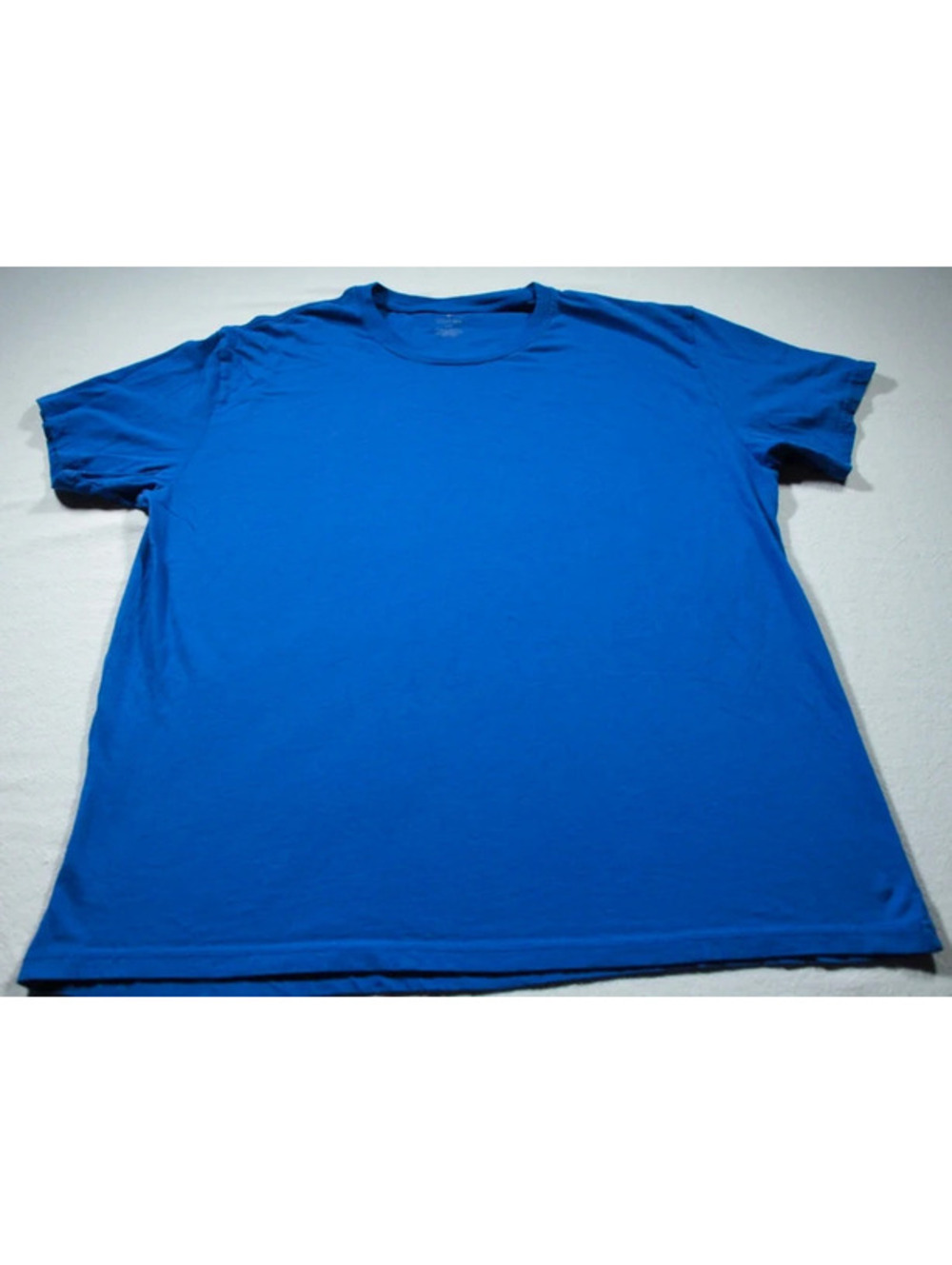 Men's Stafford Blue T-Shirt Blank Solid XXL 2XL